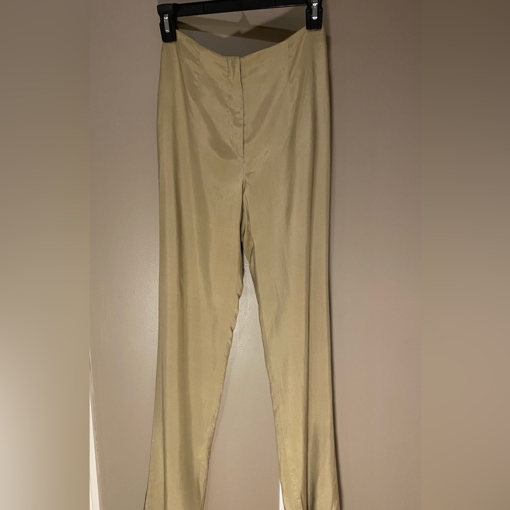 Giorgio Armani Dress Pants, Vintage, size 36, beige, NWT